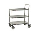 Cart; 304 All Stainless Steel, 3 Shelves, 18
