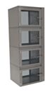 Desiccator; NitroPlex, Stainless Steel, 4 Chambers, 25