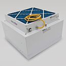Fan Filter Unit; WhisperFlow®, RSR, 2'x2', HEPA, 120 V, Powder-Coated Steel