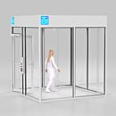 ValuLine® Cleanroom; Hardwall, Static-Dissipative PVC Panels, 8'W x 8'D x 8'H