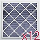 Carbon Pre-Filters for FFUs; Replacements, 12 Pack, 19.5