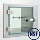 Pass-Through; BioSafe® CleanMount®, Full Glass Door, 18