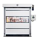 Roll-Up Door, High-Speed, Vinyl, 87