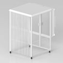 Hood; Portable CleanBooth, Horizontal Airflow, 2 FFUs, ISO 7, Vinyl, 54.25