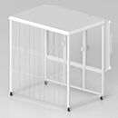 Hood; Portable CleanBooth, Horizontal Airflow, 3 FFUs, ISO 7, Vinyl, 74.5