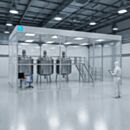 Universal™ High Bay Cleanroom, 20'W x 24'D x 28'H