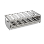 304 stainless steel 10-13 mm Test Tube Holder for lower spindle rack compatible with Labconco Labware Washers, 4574700  |  6927-65 displayed