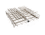 304 SS High-Capacity Lower Small Spindle Rack 4668901 compatible with Labconco SteamScrubber, FlaskScrubber and FlaskScrubber Vantage labware washers  |  6927-47 displayed