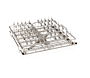 304 Stainless Steel Upper Small Spindle Rack #4668601 compatible with SteamScrubber labware washers by Labconco  |  6927-46 displayed