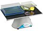 BlotBoy 3D Rocker by Benchmark Scientific with a 12" x 12" platform ideal for blot washes and gel staining/de-staining  |  2810-01 displayed