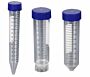 15 ml and 50 ml Polypropylene Centrifuge Tubes by MTC Bio compatible with standard rotors feature a frosted marking surface  |  5705-PP-06 displayed