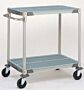 Antimicrobial MetroMax i unit with 2 corrosion proof shelves, posts and handles  |  1403-03 displayed