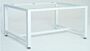 Glove box support stand in powder-coated steel with levelling feet, 59"W  |  1681-51 displayed