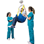 Compatible with GoLift patient handling, S-XL polyester and mesh slings are ideal for amputees and patients requiring additional support around the hips and thi