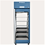 Helmer Scientific 26.4 cu. ft. (747L) HPR226-GX Horizon Medical Grade Pass-Thru Pharmacy Refrigerator with two glass doors, 3 ventilated shelves and 3 drawers  |  1621-36 displayed