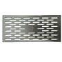 304 stainless steel perforated shelf for 52” shelf-only garment storage cabinets  |  4101-87B displayed