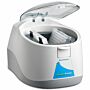 Platefuge microplate micro centrifuge from Benchmark has a 75° swing-out rotor and lid-controlled start/stop for spinning microplates up to 2,550 rpm  |  2814-00 displayed