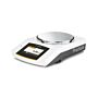 Practum Precision balance with 1100 g weighing capacity, a 7.1” pan diameter and a 10 mg readability  |  5701-21A displayed