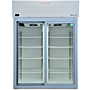 Energy-efficient 45.8 cu. ft. TSG4505GA Sliding Glass Doors Lab Refrigerator by Thermo Fisher Scientific with a 2–8°C range includes 4 casters and 8 shelves