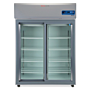 45.0 cu. ft. glass door chromatography refrigerator with a 3°C to 7°C temperature range and auto defrost; GMP Clean Room Class A / ISO 6 (ISO EN 14644-1) compat  |  1620-95 displayed