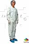 Cleanroom contamination control disposable coverall designed for extra roominess and comfort  |  5605-74 displayed