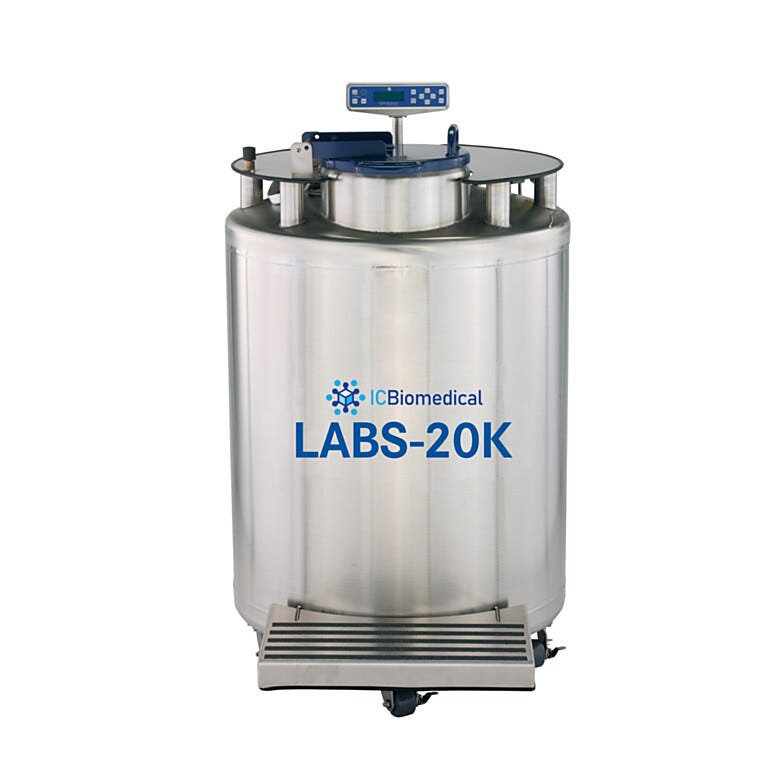 #67799 with 371 L liquid LN2 capacity | 6900-00 displayed