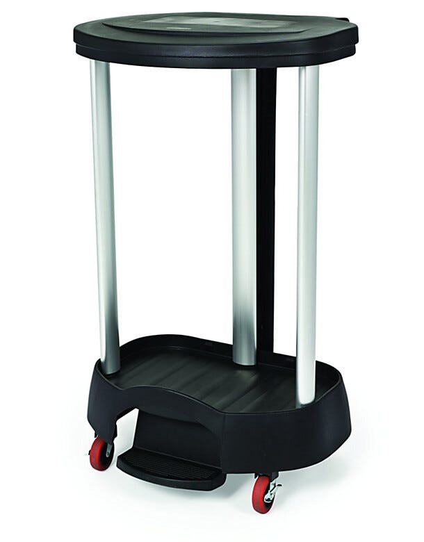 Premium Step-On Linen Hampers are made with a heavy-duty foot pedal that stands-up to constant use