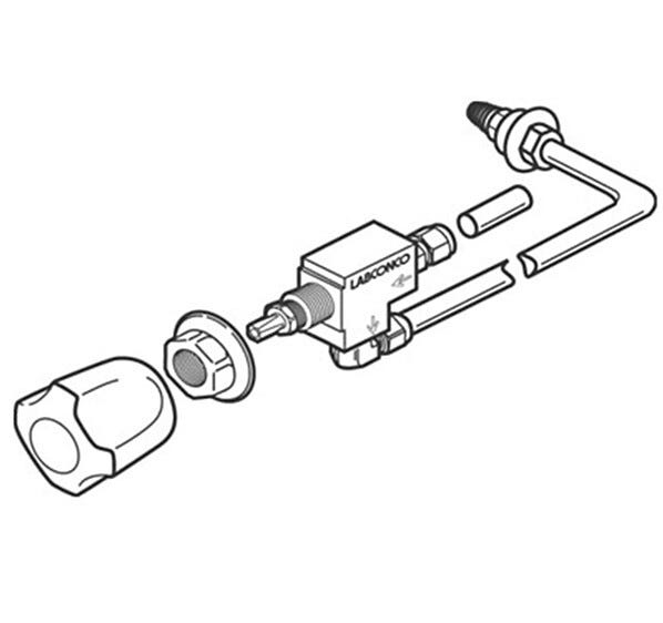 Gas Service Fixture Kit | 3646-55 displayed