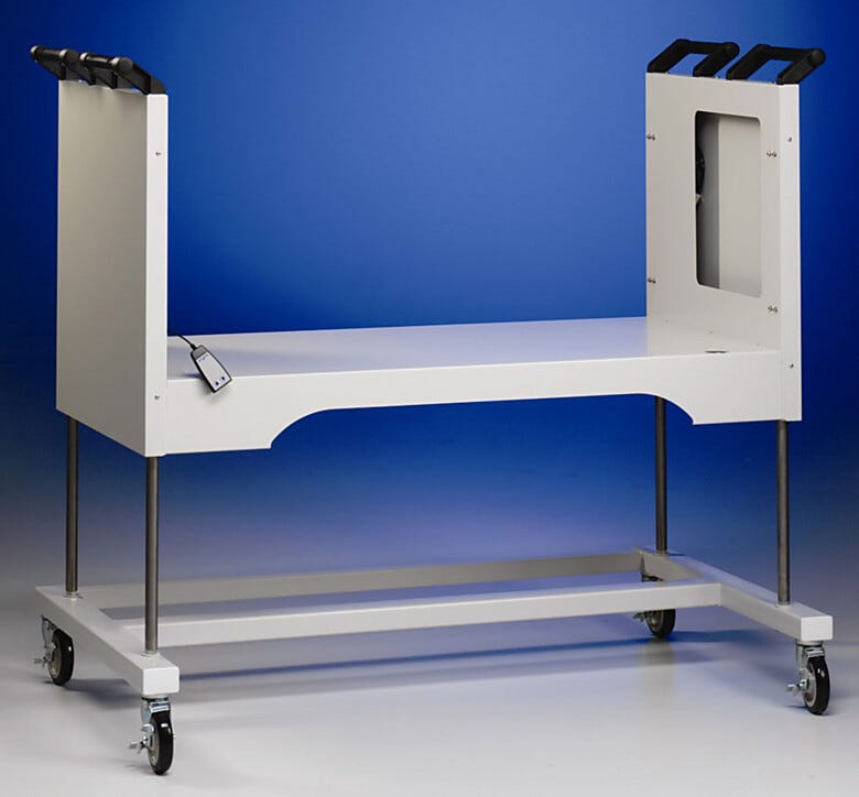 May be lowered to allow the cabinet or enclosure to be transported through standard doorways  |  3645-63 displayed