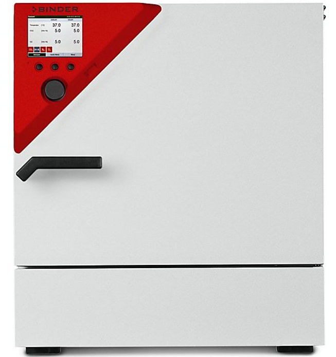 Premium BINDER CB-60 1.9 cu. ft. CO2 incubator with hot air sterilization and heat sterilizable CO2 sensor for sensitive and complex incubation applications  |  2828-22 displayed