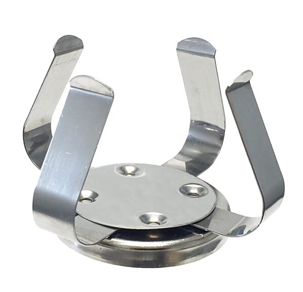 H1000-MR-500 Magic Clamp Flask Clamp for 50ml Erlenmeyer flask by Benchmark Scientific compatible with Incu-Shaker and Orbi-Shaker models  |  2817-05 displayed