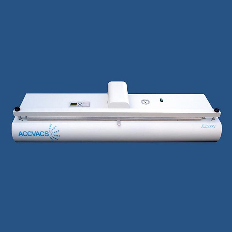 ACCVACS digital pneumatic vacuum sealer with a 35in seal size  |  4053-05 displayed