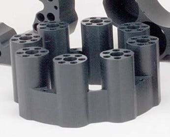 Blocks fit inside RapidVap Evaporation Systems. | 6923-04 displayed