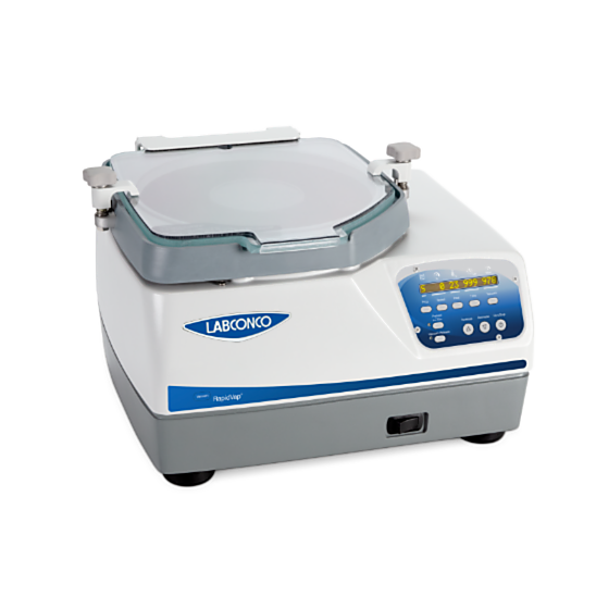 RapidVap Vacuum Dry Evaporators by Labconco with a 1000-watt dry block heating system; select models include a Lid Heater to eliminate sample condensation | 6922-PP-01 displayed