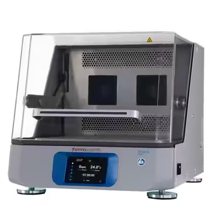 Solaris 4000 R Incubated and Refrigerated Orbital Shakers by Thermo Fisher Scientific include a removable 18