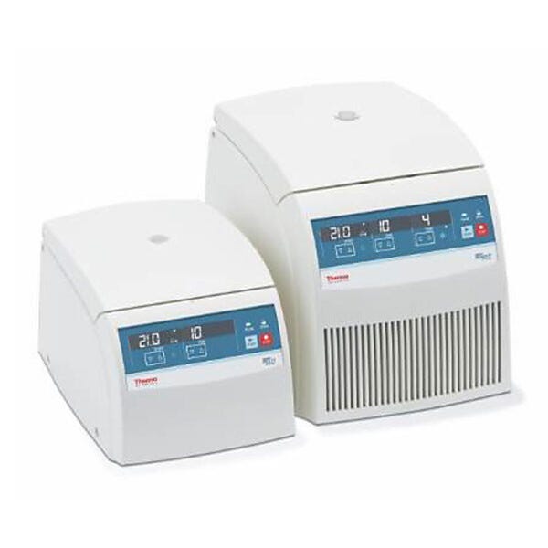 Heraeus Pico 21 and Fresco 17 Microcentrifuges meet complex micro-volume protocol for ventilated or refrigerated centrifugation  |  1108-PP-02 displayed