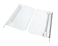 Optional wings for reducing the opening size of Protector Echo filtered fume hoods  |  3652-95 displayed