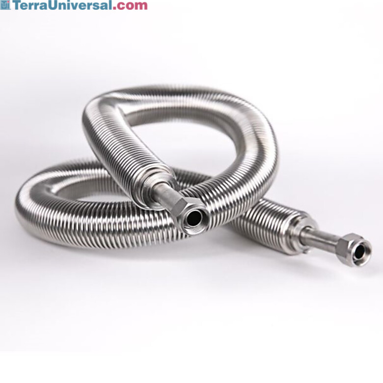 0.5m, 1.0m and 1.5m Vacuum Insulated Metal Tubing for M16x1 F compatible with Circulators by Julabo