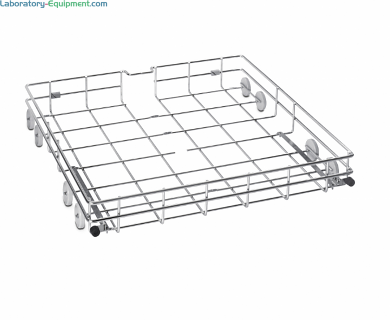 304 Stainless Steel Lower Standard Rack #4669000 compatible with Labconco SteamScrubber, FlaskScrubber and FlaskScrubber Vantage glassware washers  |  6927-50 displayed