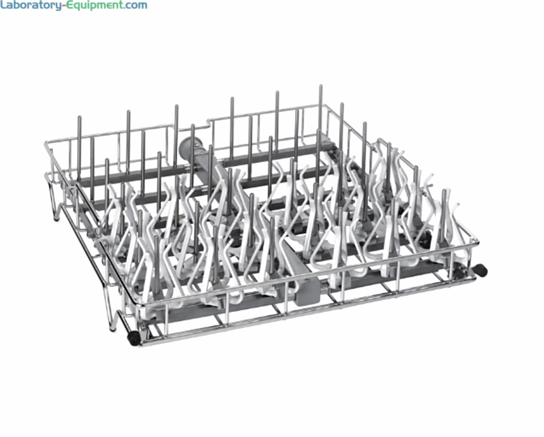 304 Stainless Steel Upper Spindle Rack #4668500 by Labconco for use with FlaskScrubber and FlaskScrubber Vantage glassware washers  |  6927-42 displayed
