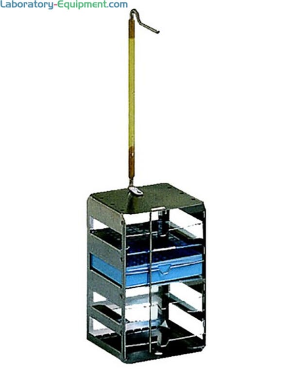 Take advantage of efficient, high-volume storage with Thermo Scientific Vial Rack