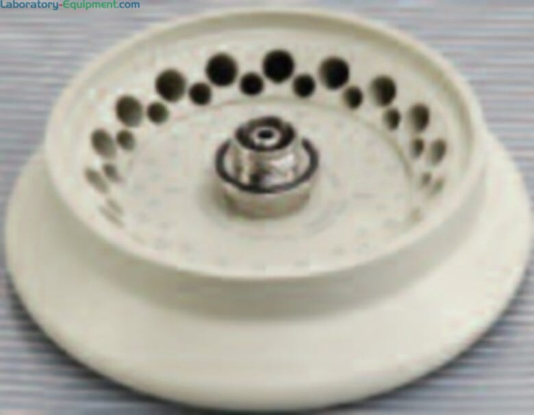 Single rotor accommodates two different size tubes | 1108-17 displayed