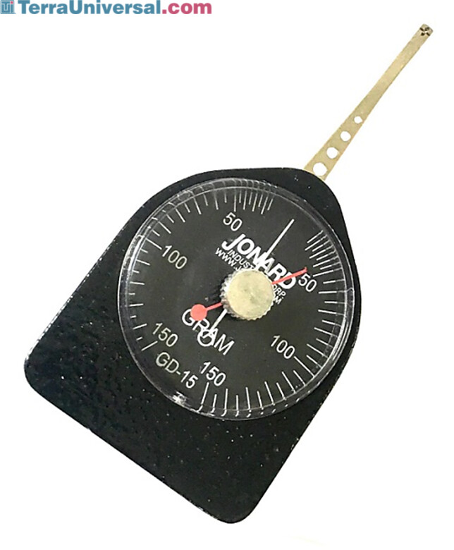 Wire-bond strength tester gauge/hook.  |  9101-35A displayed