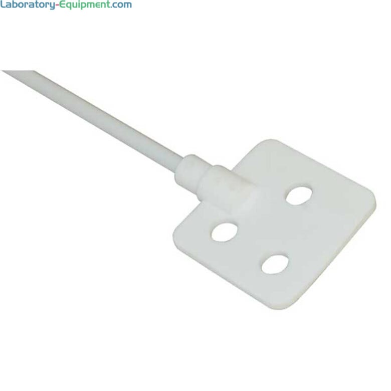 PTFE-Coated (Teflon) Paddle with Flat Holes for gentle, low to mid speed mixing fits OS-20L and OS-40L Overhead Stirrers by Benchmark Scientific; IPS2050-P-T3  |  6927-40 displayed