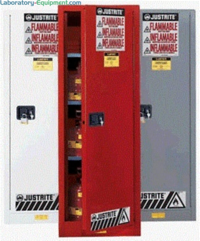 Space-saving chemical storage cabinet  |  1618-20 displayed