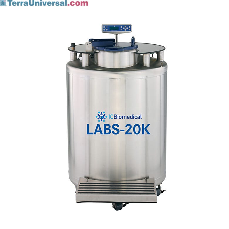 #67799 with 371 L liquid LN2 capacity  |  6900-00 displayed