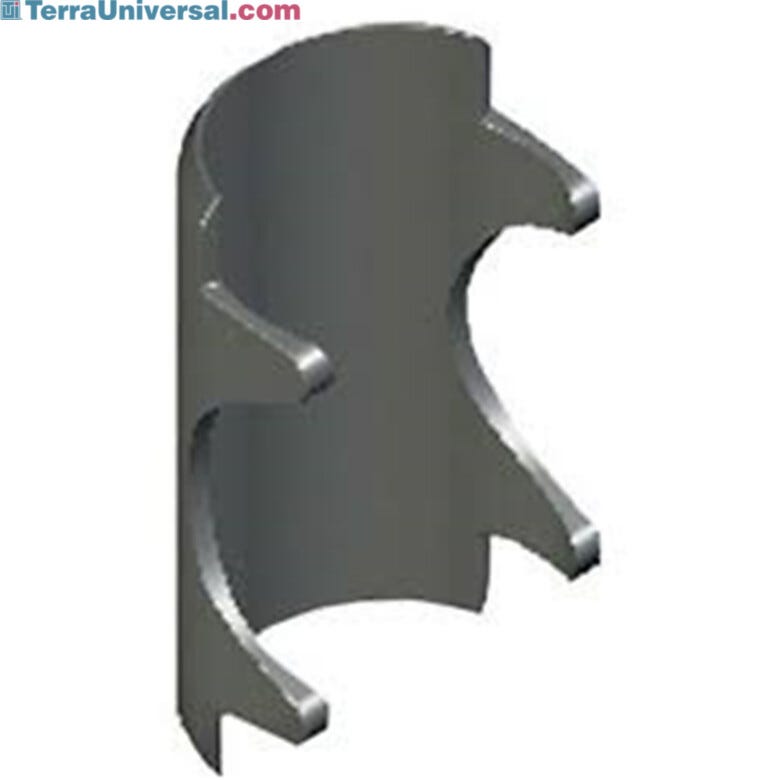 Adjustable ESD sleeve for wire shelves | 1571-01 displayed