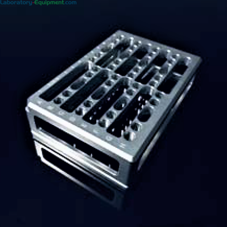 Aluminum Rack AP1016-ASR compatible with ISOPure Mini Automated System by Accuris