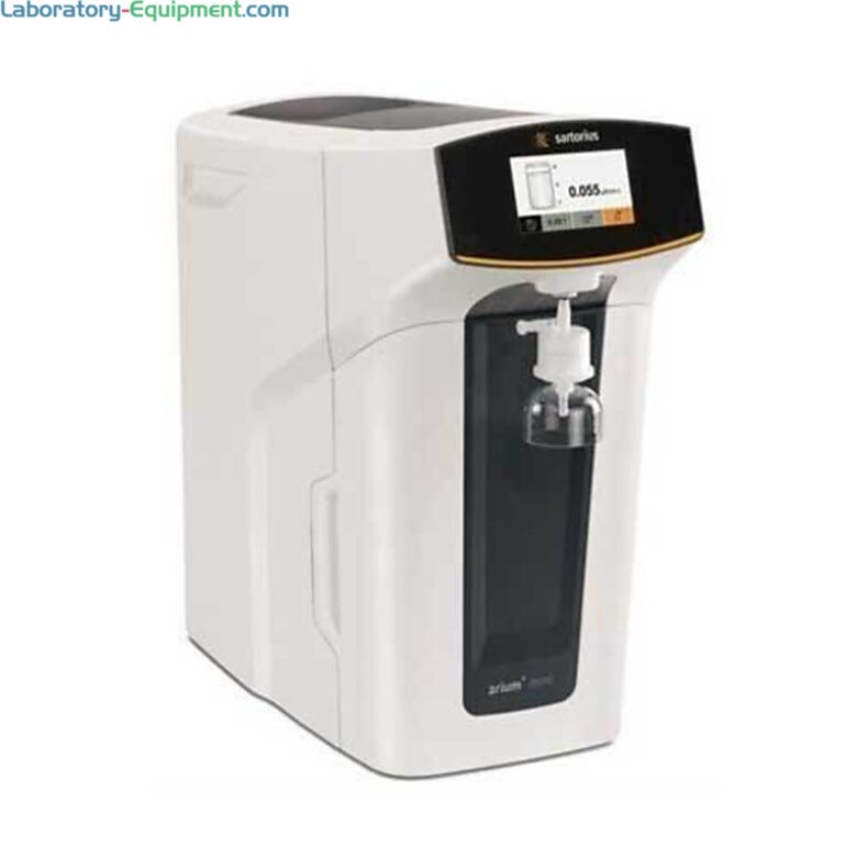 Compact Arium Mini Water Systems with bag tank technology; available with a UV lamp
