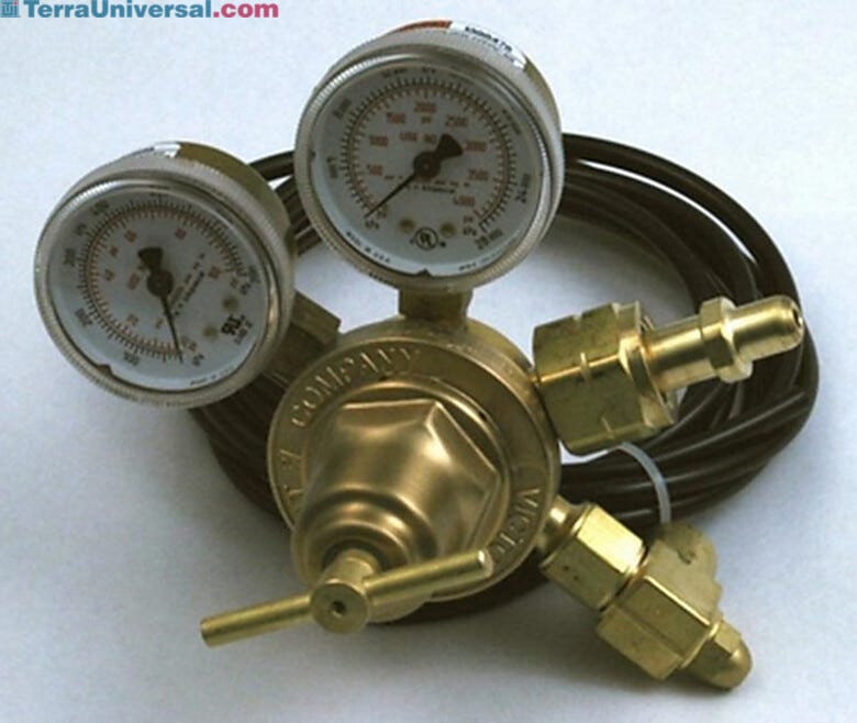 Anaerobic Mixed Gas (AMG) Regulator for Shelf Labs BACTRON and BACTROX glove boxes  |  3901-10 displayed